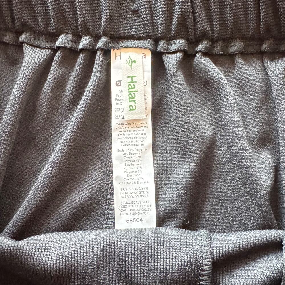 NWT Halara High Rise Wide Leg Pull On Pleated Ponte Work Pants Office - Picture 6 of 7